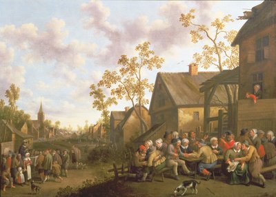 Village Festival by Joost Cornelisz. Droochsloot